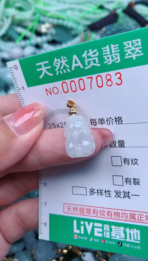 【闪购商品】翡翠颈饰未镶嵌.0007083