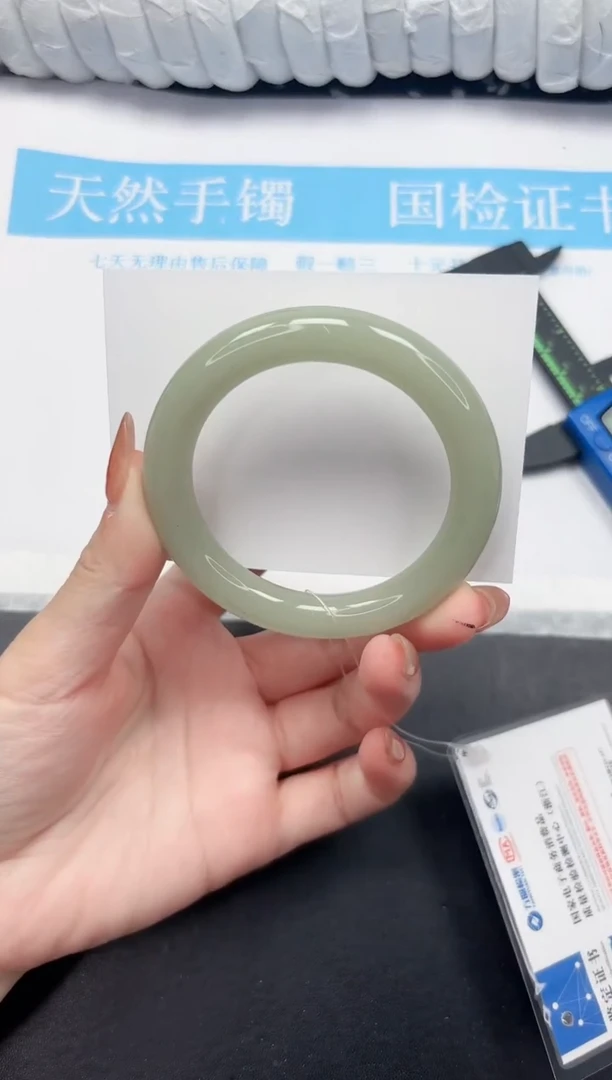 未镶嵌手镯石英质玉234-55DY