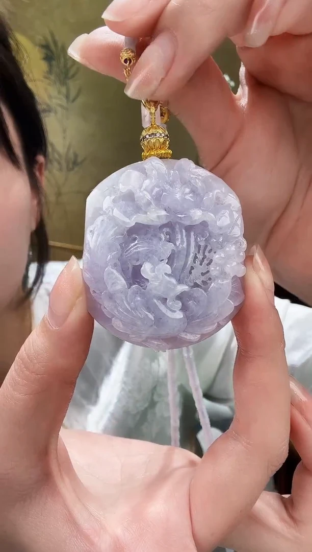 颈饰未镶嵌翡翠吊坠