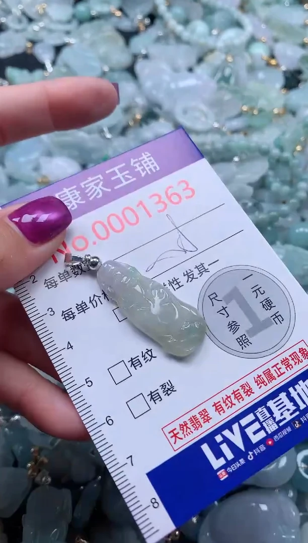 颈饰未镶嵌翡翠1363
