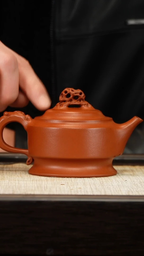 茶壶紫砂朱泥磐石