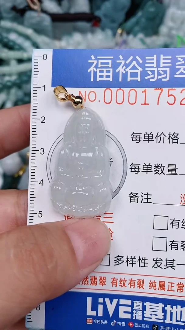 翡翠未镶嵌颈饰...0001752
