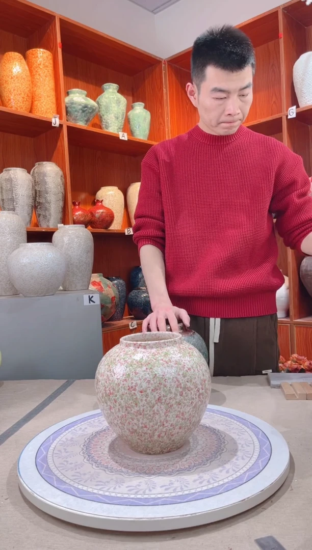 【闪购商品】瓶绿野仙踪小号 陶瓷花瓶 无花