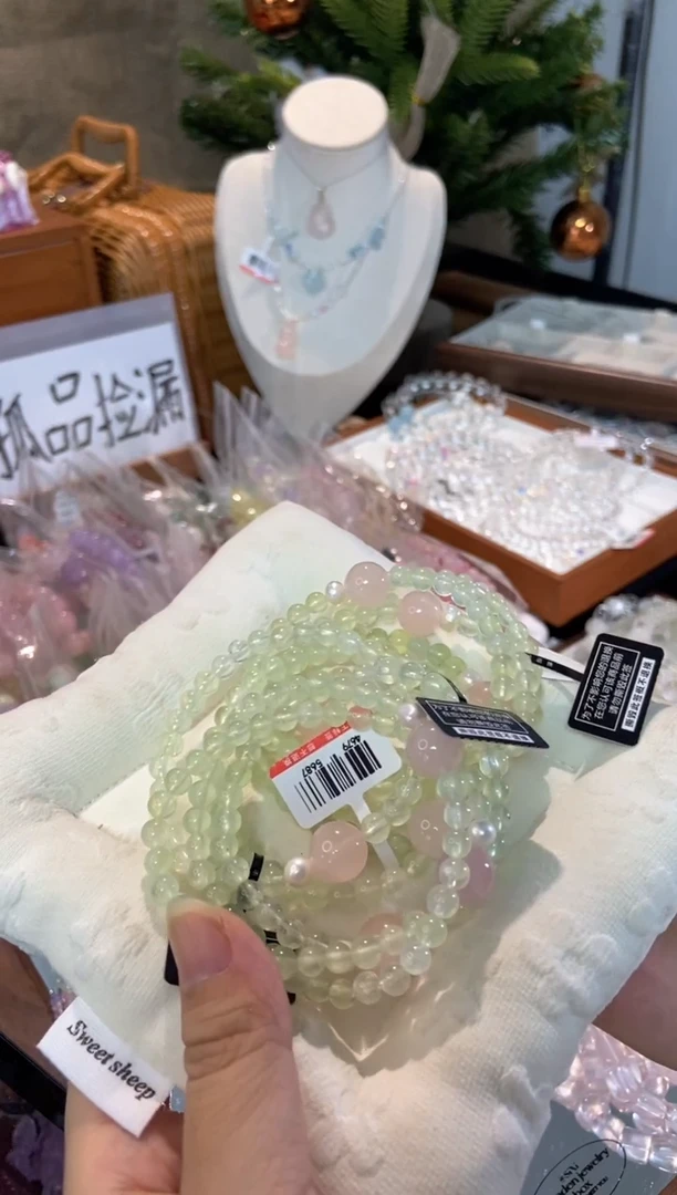 未镶嵌手串水晶孤品捡漏均匀瑕疵介意勿拍