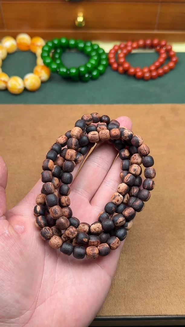 降真香手串/手链降真香108X8MM老型多圈