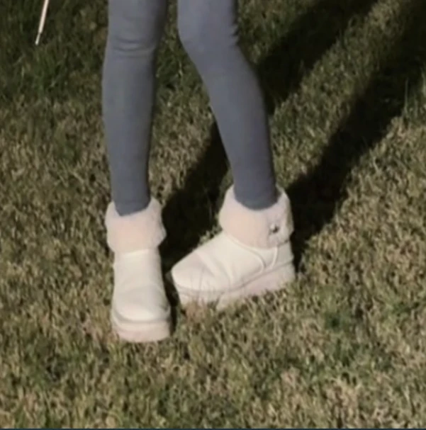 宿慕SUMU 冬季新款保暖加绒雪地靴11-28时尚洋气厚底雪地靴9271