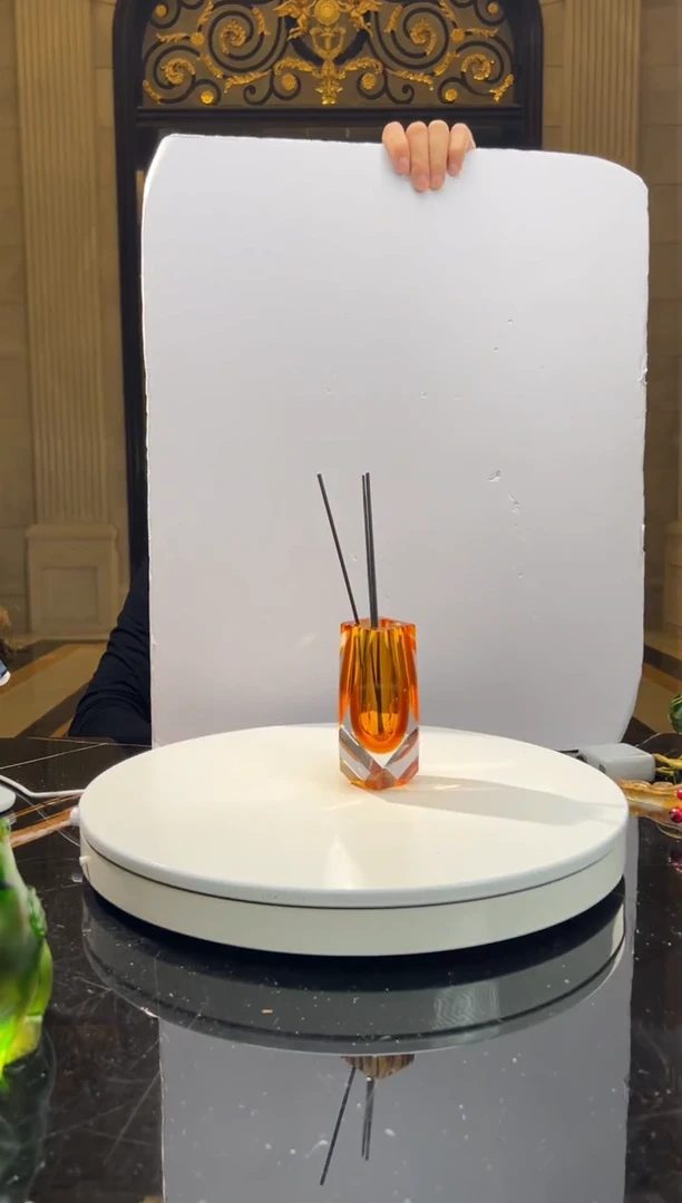 【闪购商品】茶宠钻石切割茶金色小香薰瓶