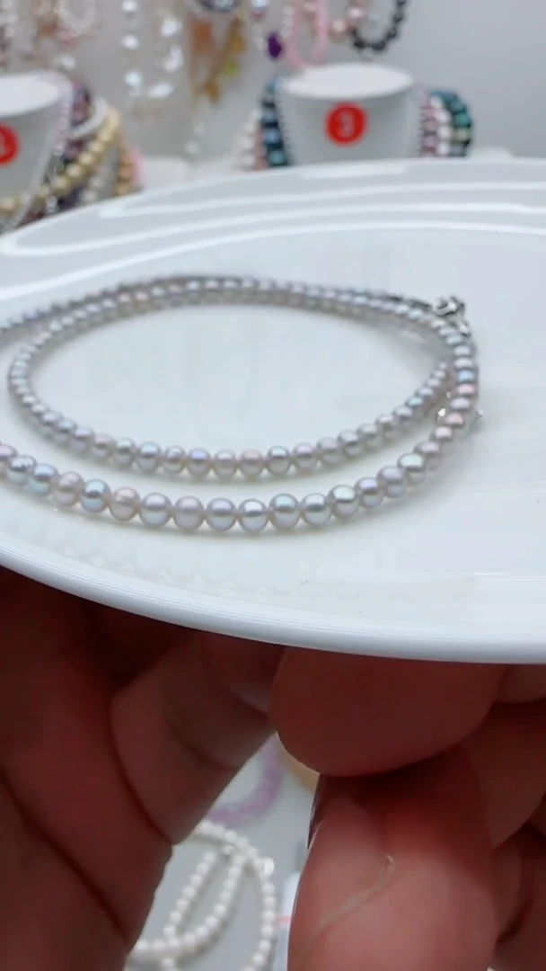 淡水珍珠未镶嵌颈饰1