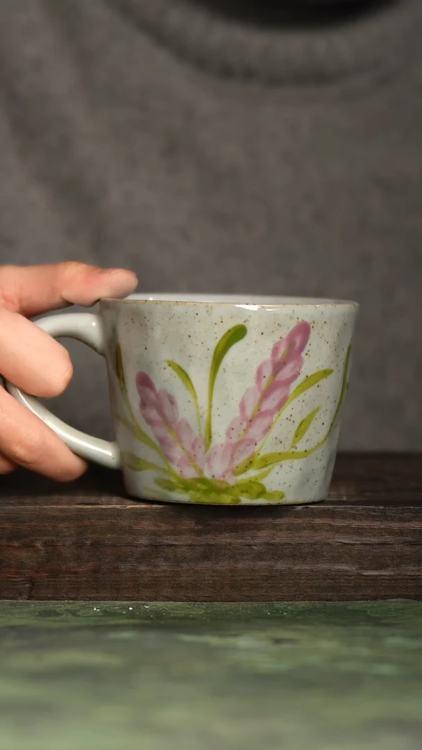 【闪购商品】杯青诗手工手绘瓷器