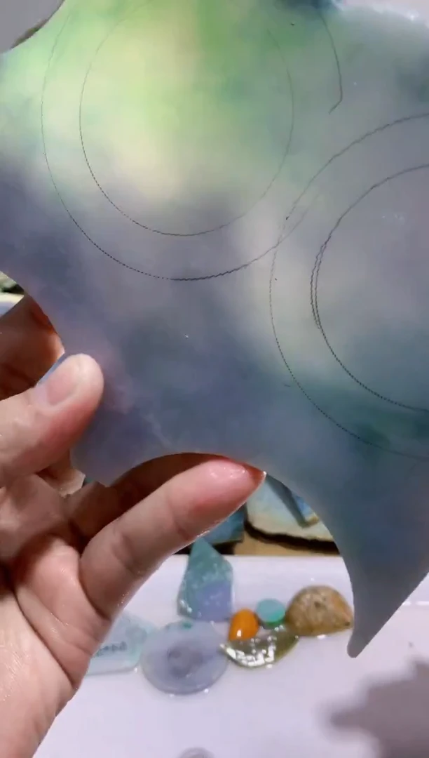 裸石翡翠0蒙0翡翠珠宝367