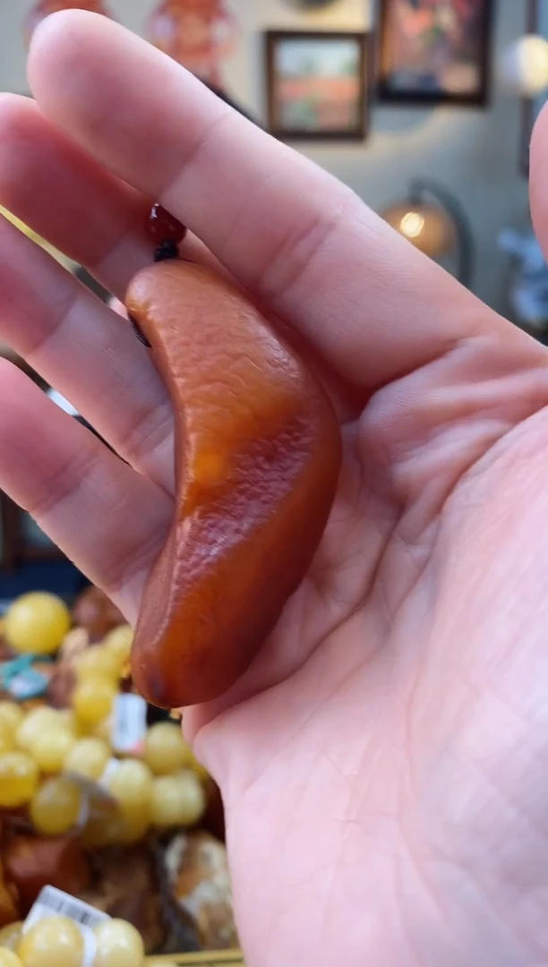 【闪购商品】琥珀颈饰未镶嵌吊坠