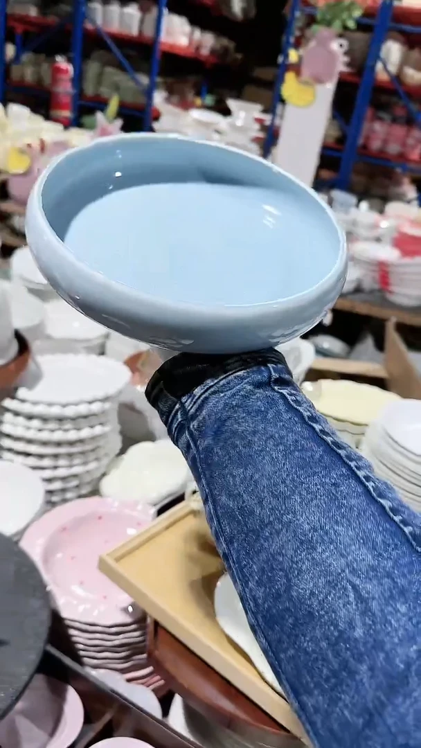 【闪购商品】瓷片钵钵微瑕 凑满20元包邮