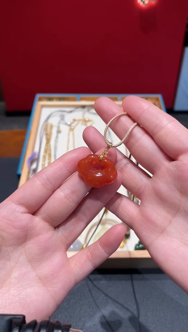 颈饰未镶嵌南红玛瑙南红如意