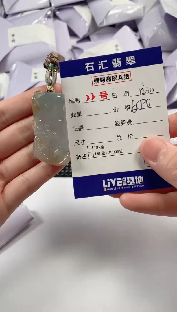 颈饰未镶嵌翡翠1