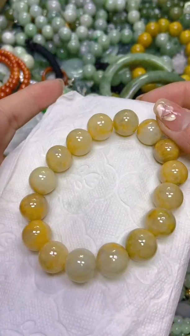 颈饰未镶嵌翡翠13MM