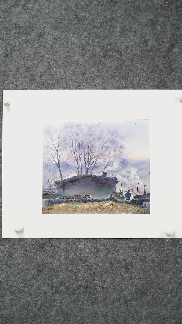 书法作品WLJ水彩画作品