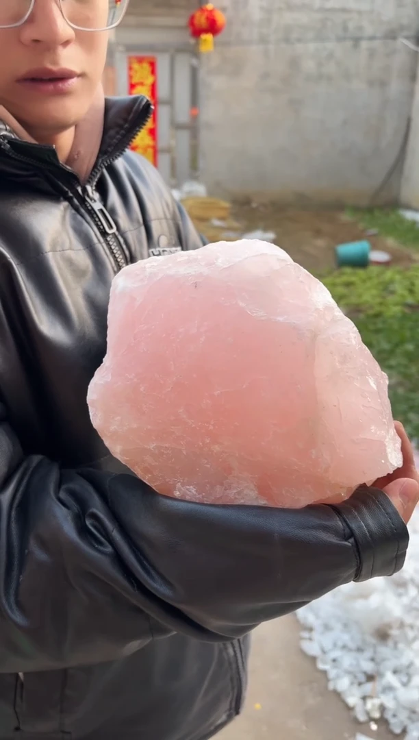 【闪购商品】水晶摆件未镶嵌粉水晶 930