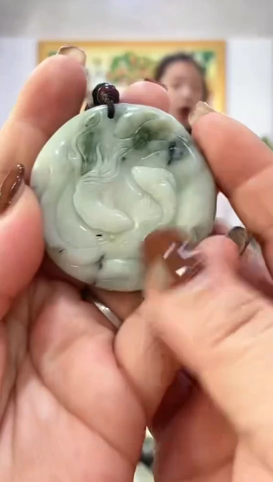 未镶嵌岫玉挂件