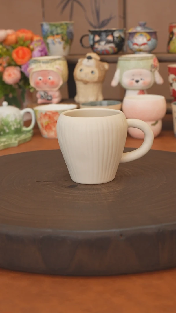 落单福利 素净马克杯