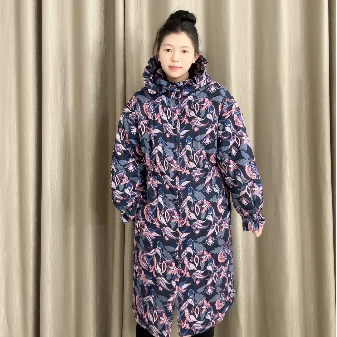 【复古街头花边帽收腰合集】新疆棉花衣宽松家居服保暖棉衣棉服