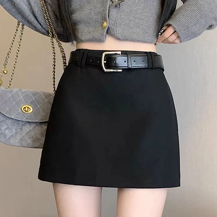 701秋冬高腰半身裙