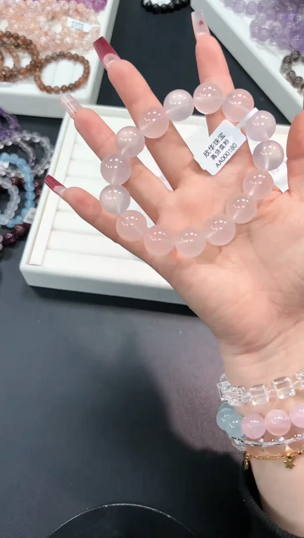 【闪购商品】水晶手串未镶嵌24g多样性发其一/1条默认微瑕