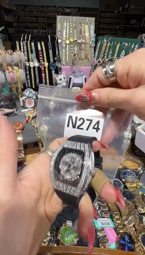 石英机芯不锈钢不锈钢直播定闪专用