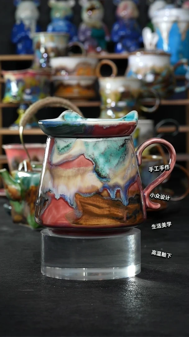 设计师款景德镇森涩手创陶瓷（食品级）061