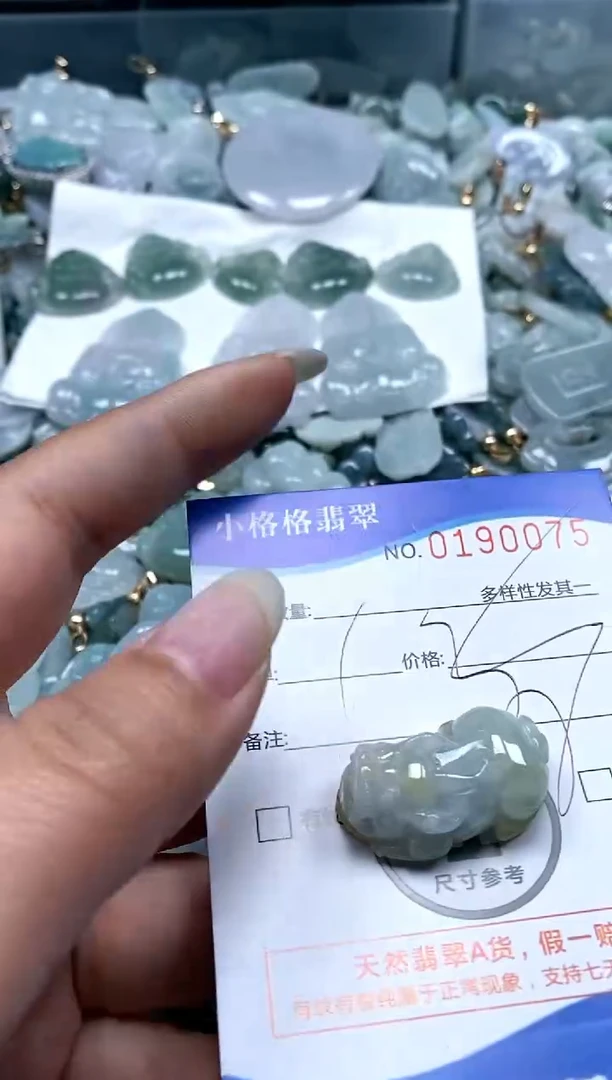 【闪购商品】翡翠颈饰未镶嵌闪购商品0190075