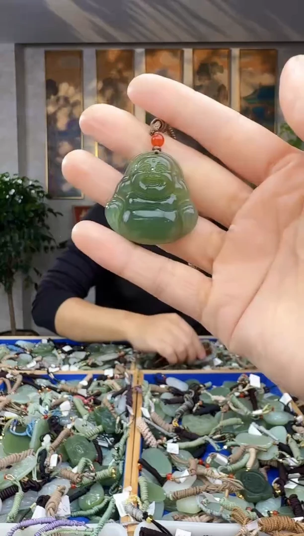 未镶嵌和田玉挂件拍一发一