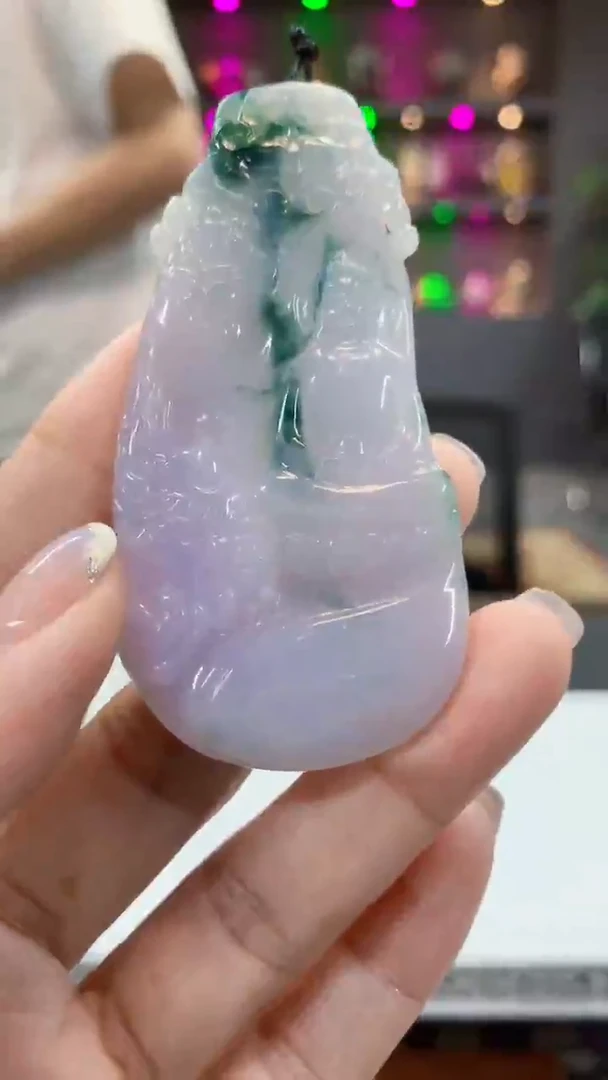 定制翡翠未镶嵌1015jj-毛货挂件61