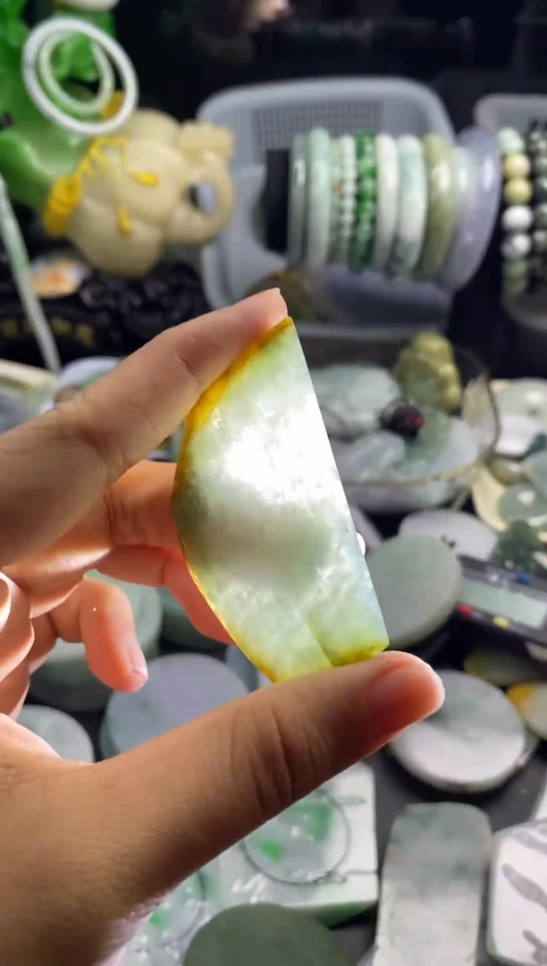 散珠翡翠A货翡翠07