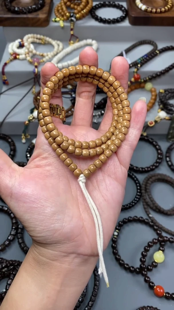 手串橄榄核南6.1mm精品核尖108脖挂