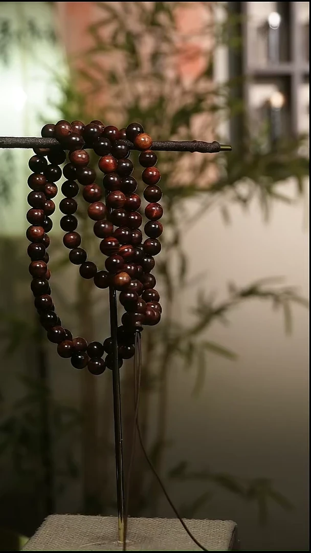 手串/手链黄花梨/降香黄檀海南黄花梨0.8cm*108