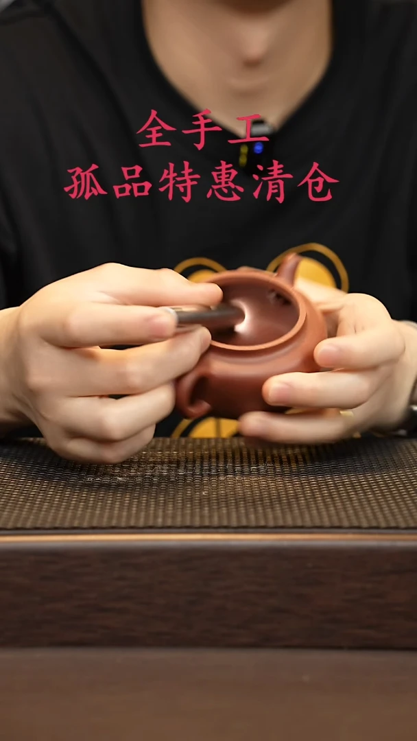 茶壶紫砂源头精品手工作品5822