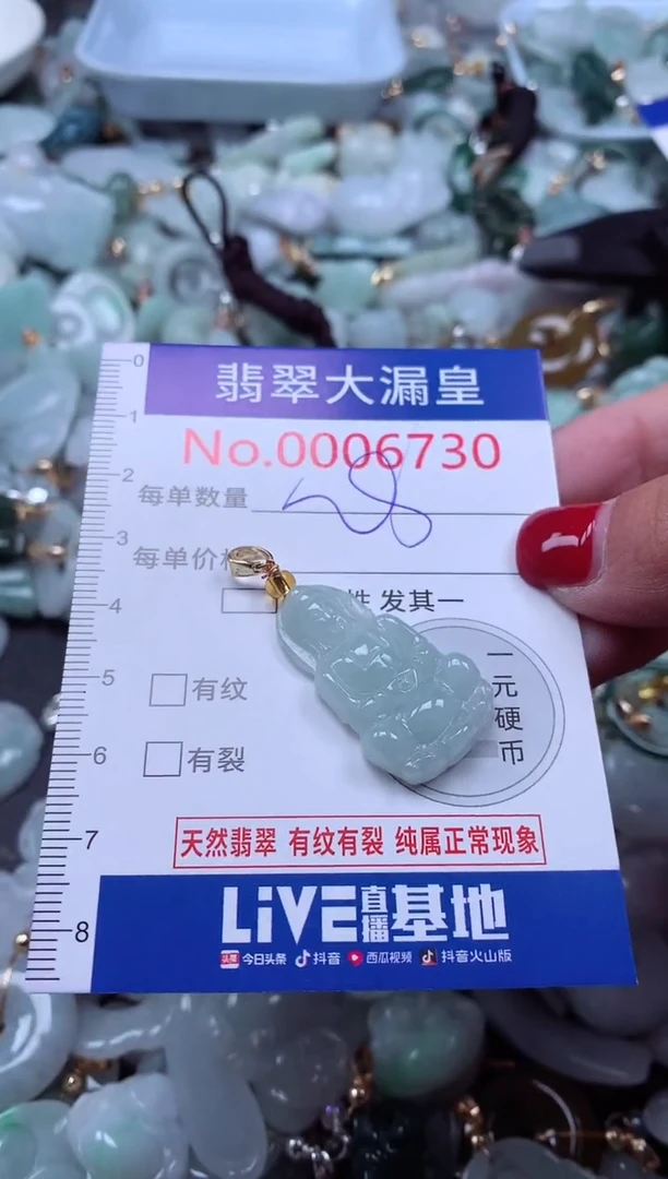 颈饰未镶嵌翡翠6730