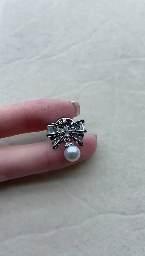【闪购商品】淡水珍珠胸针未镶嵌3