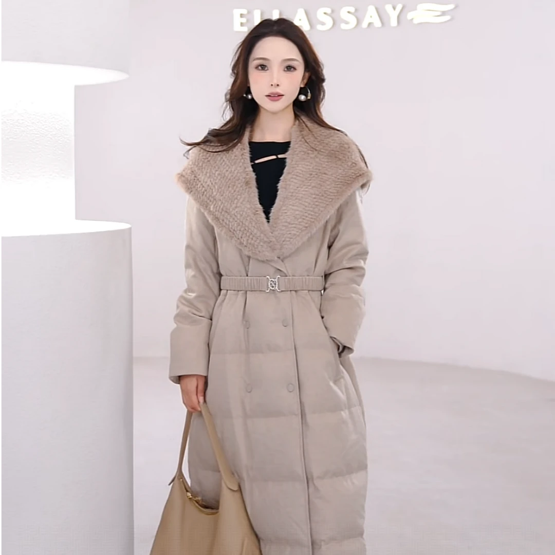 ELLASSAY歌力思2025秋冬新款鹅绒服EWF364L02300