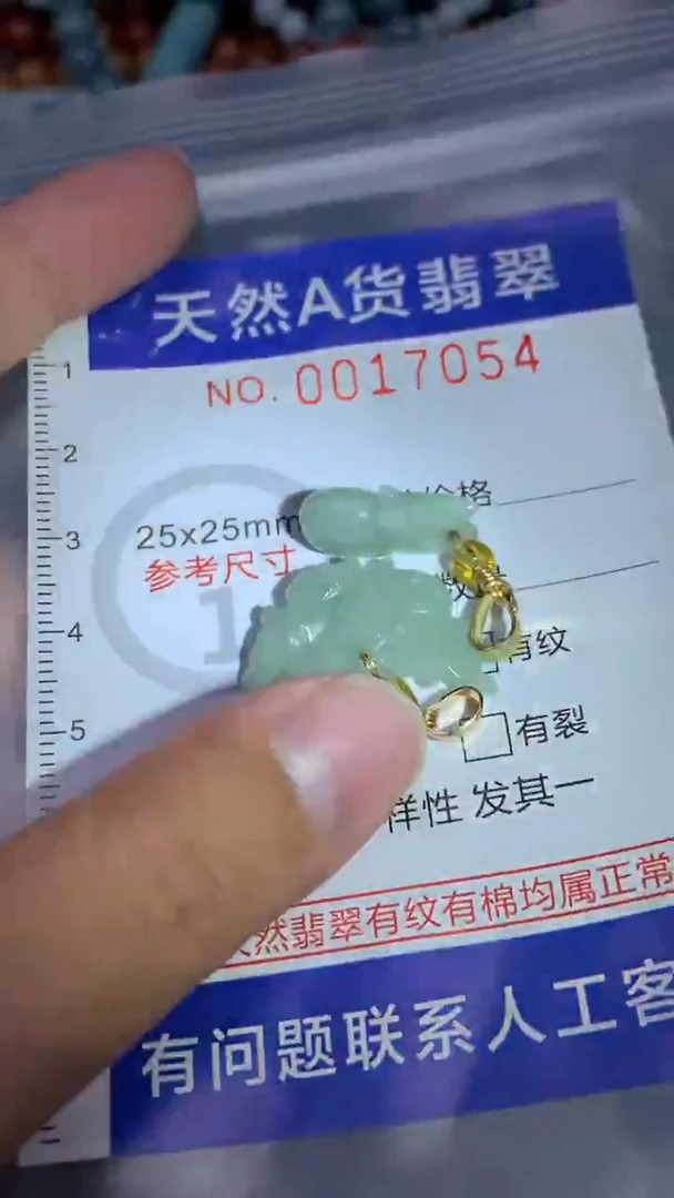 吊坠(不含链)未镶嵌翡翠1