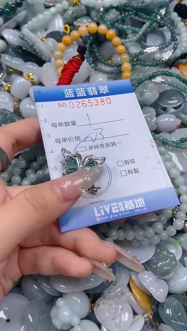 翡翠未镶嵌颈饰闪购0265380多样性发其一