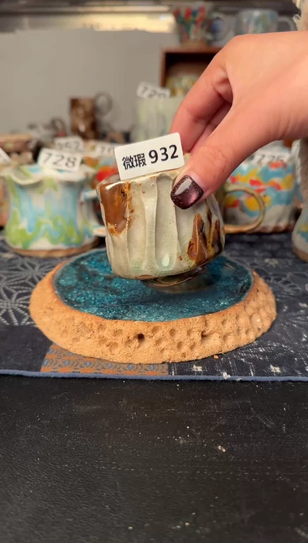 【闪购商品】微瑕932陶栀手工器物系列