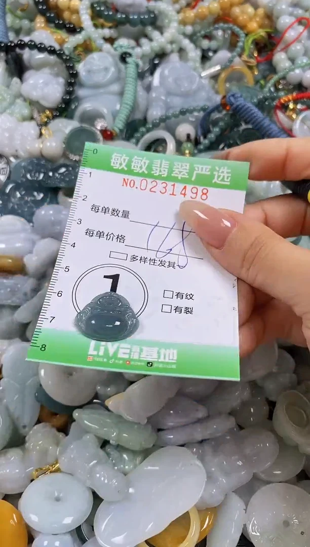 翡翠未镶嵌颈饰闪购0231498