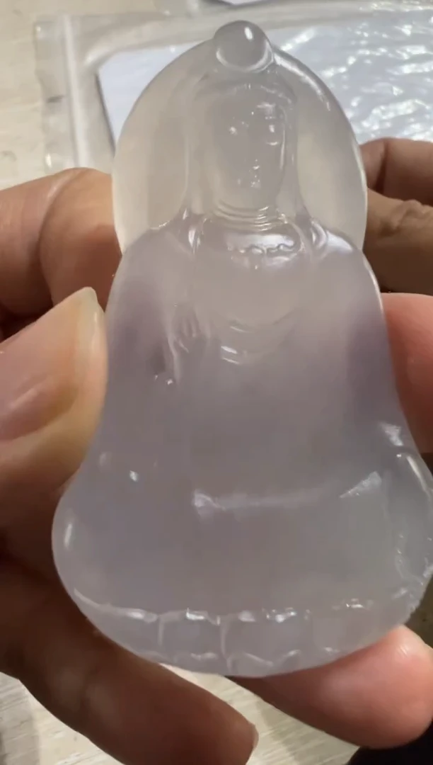 未镶嵌定制翡翠观音