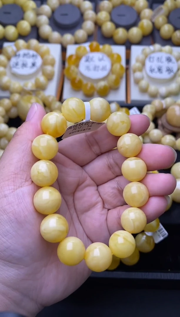 裸石琥珀未镶嵌大小姐珠宝严选62