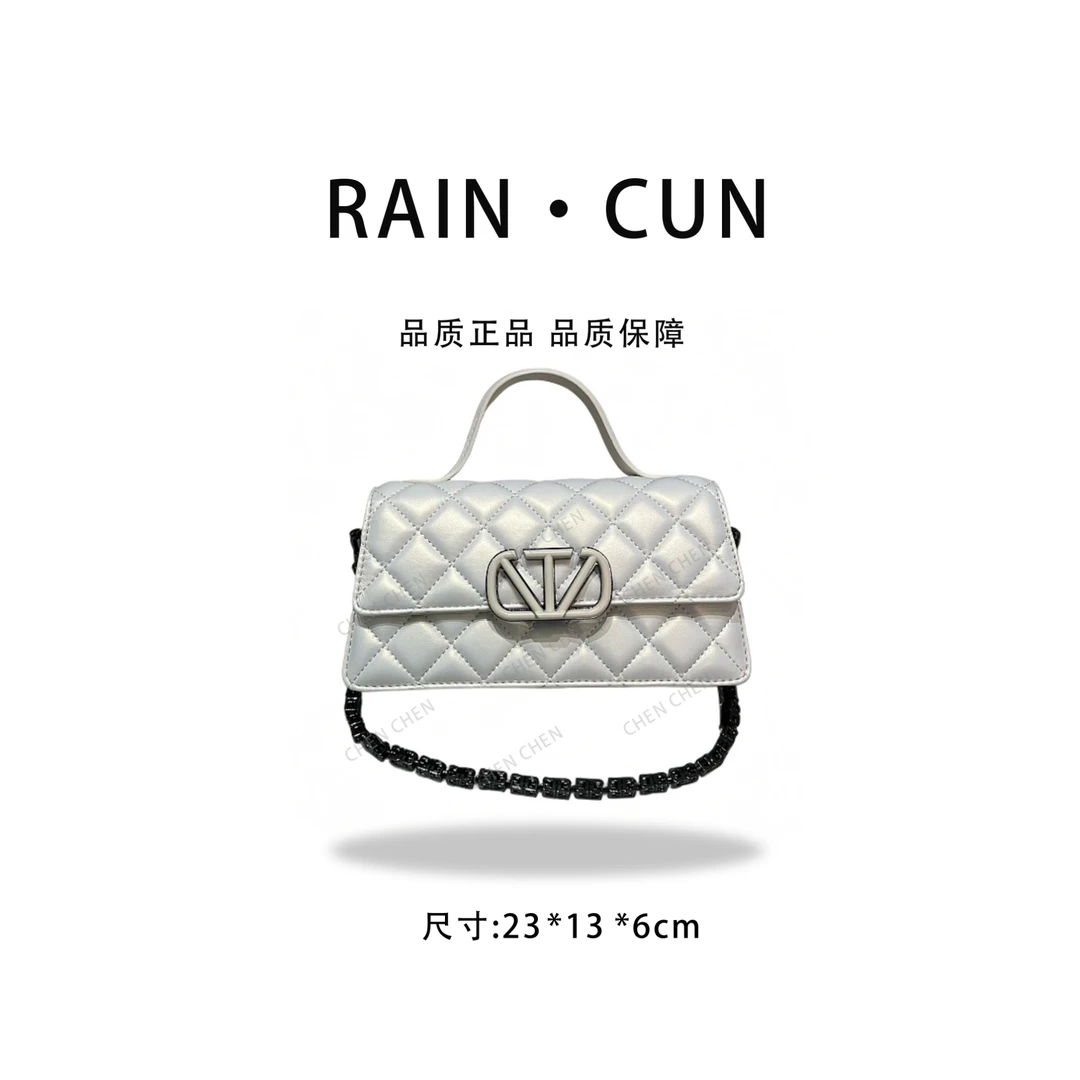 【YI CHEN】ZT-95001-珍珠白-高定轻奢时尚百搭潮流女士包包