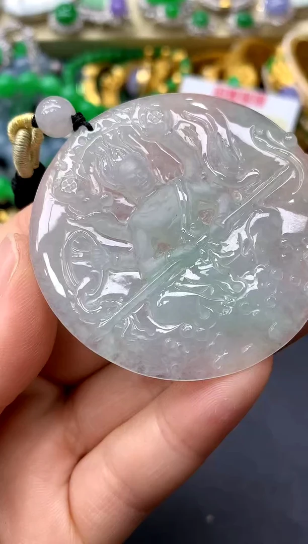 颈饰未镶嵌翡翠263-中国好珍宝