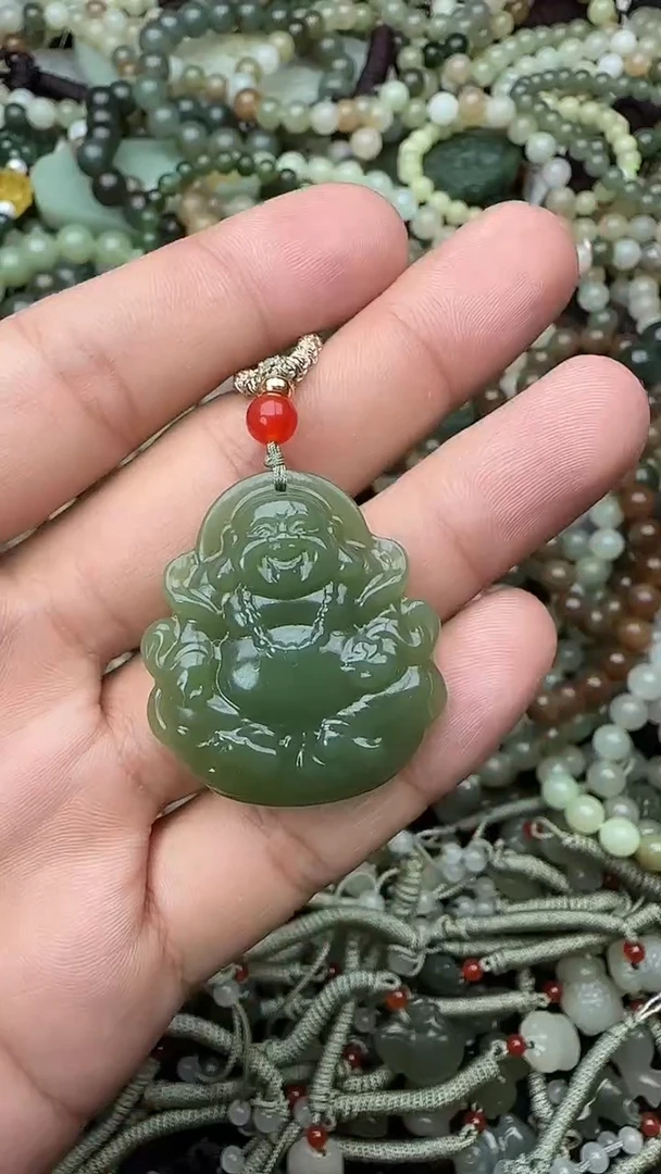 颈饰未镶嵌和田玉拍一发一