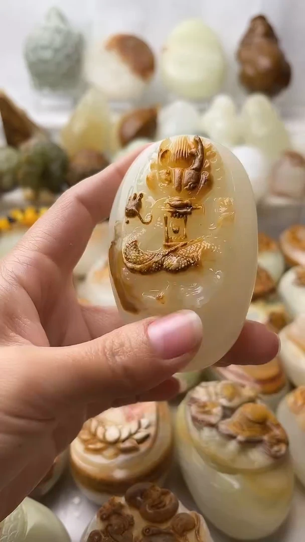 石材古青石棉纹正常不退换龙