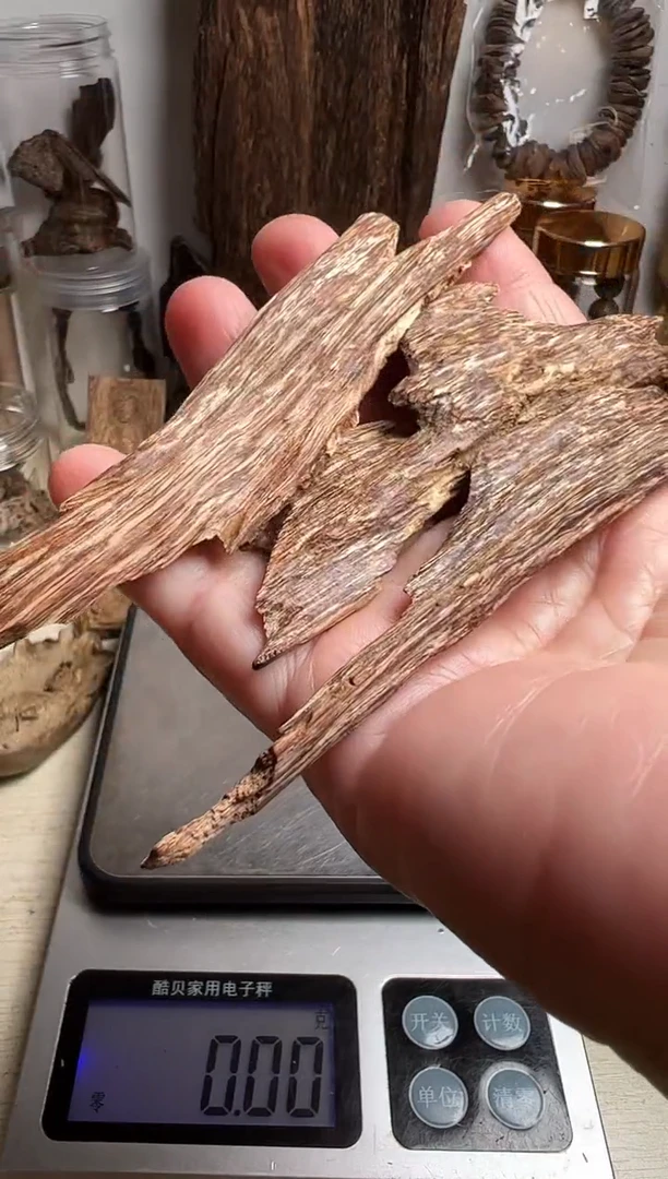 沉香沉香碎屑都蓬沉香虫漏9.8克