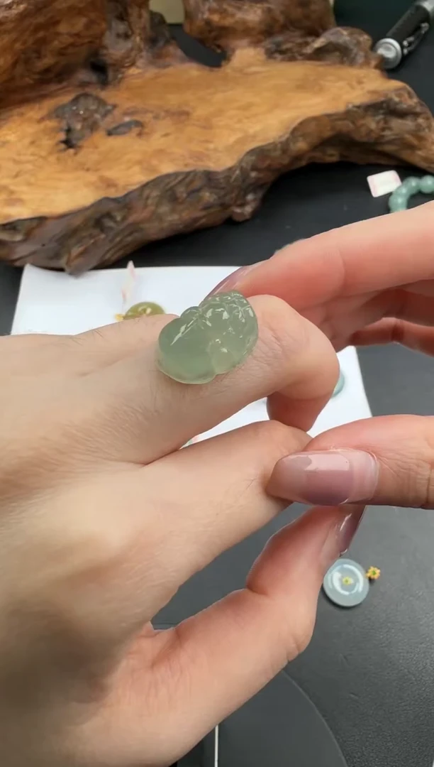 吊坠(不含链)未镶嵌翡翠翡翠饰品-209